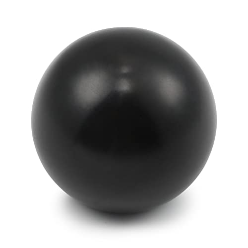 Othmro 1pc Ball Lever Knobs, M16 Female Thread Insulated Black Ball Knob