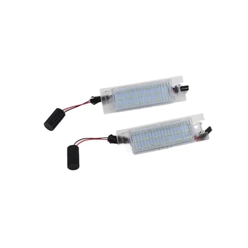 Luz de matrícula LED para Alfa Romeo 147 156 159 y Giulietta pack de 2 unidades