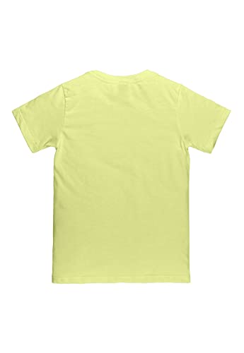 Camiseta Manga Curta Básica Infantil, Up Baby, Meninos, VERDE LIMAO, 10