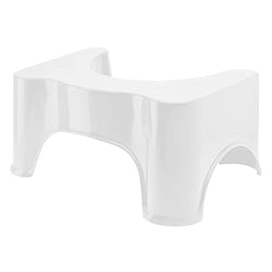 Healthy Toilet Pro – Toilettenhocker weiß – Höhe 17cm