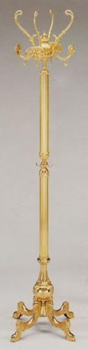 Casa Padrino Luxus Barock Garderobenständer Gold 45 x 45 x H. 191 cm -...