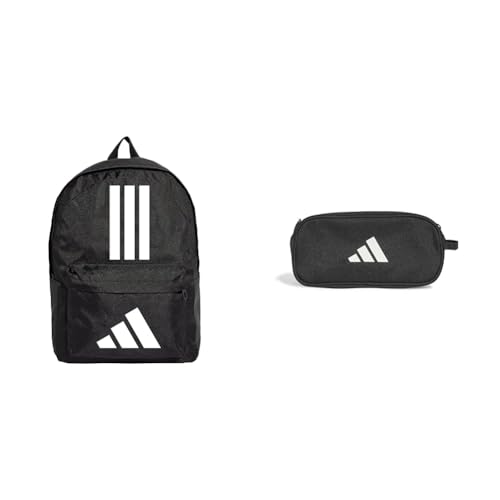 adidas pack de vuelta al cole de mochila de rayas Classic 3 y estuche para lápices