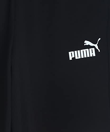 Puma pantalon jogging enfant en jersey noir 586977.01 idéal école - 3