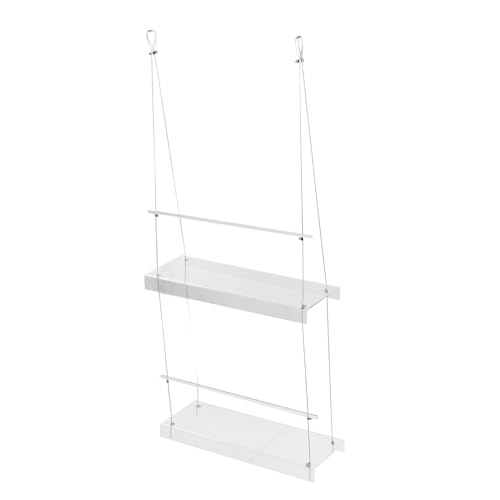 Support de pots de fleurs suspendus en acrylique premium de haute clarté