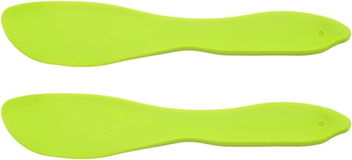 Linden Sweden Multi Purpose Spreaders | Versatile Butter Knife for Soft Cheese or Frosting | Safe for Kids | BPA-Free and Dishwasher-Safe | Set of 2 Spreaders Each | Made in Sweden | Pink