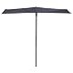 Madison Balkonschirm Sun Wave 300 x 150 cm in Grau