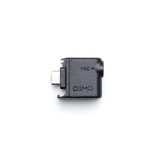 Osmo Action 3.5mm Audio Adapter, Compatibility: Osmo Action 6, 5 Pro, 4, 3 by DJI - Used condition - CA$41.96