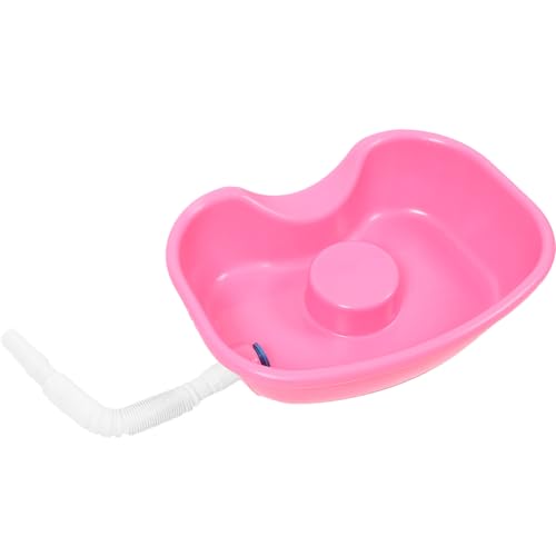 Lavabo portátil para champú en cama que evita dolores y salpicaduras