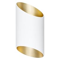 LEDVANCE ORBIS CYLINDRO SMART+ Wi-Fi Leuchte, dimmbare LED Innenwandleuchte, 12W, Farbtemperatur 3000-6500K, 600 Lumen, schwarz/kupfer, Zylinder mit asymmetrischen Anschnitten, 20x12cm – Ansicht 9