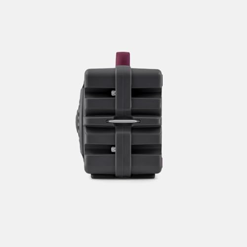 Image of Turtlebox Original Gen 3: Portable Outdoor Bluetooth Speaker - Ultra-Loud (120dB), Waterproof (IP67), Rugged, Impact-Resistant, 3-Day Battery | Party Mode: Unlimited Pairing Stereo, Gray /Maroon