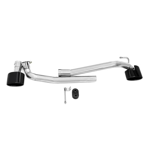Embout echappement double resout le look d'origine Benz W204 pour passer au style C63 noir