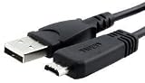 câble USB/Chargeur de batterie de chargement Cordon Laisse VMC-MD3 VMCMD3 pour Cyber-shot DSC-H70, DSC-HX7 V, DSC-HX9 V, DSC-HX100 V, DSC-T99, DSC-T110 - 7