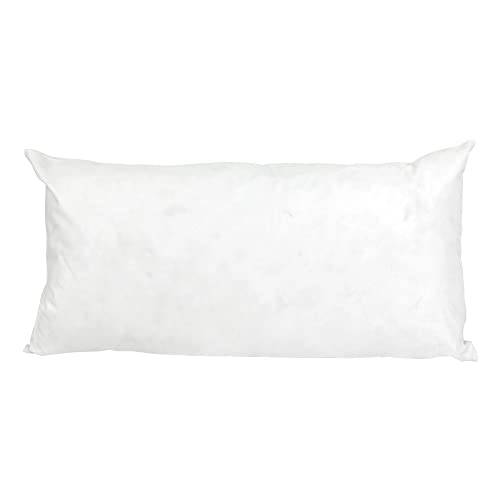 Linnea Coussin à recouvrir 30x60 cm garnissage 100% Plumettes de Canards Coussin Plumes