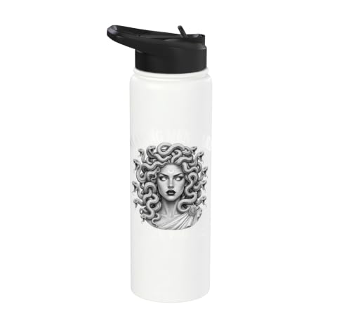 Making Men Hard Since 700 B.C. Feminist Medusa Stainless Steel Insulated Water Bottle