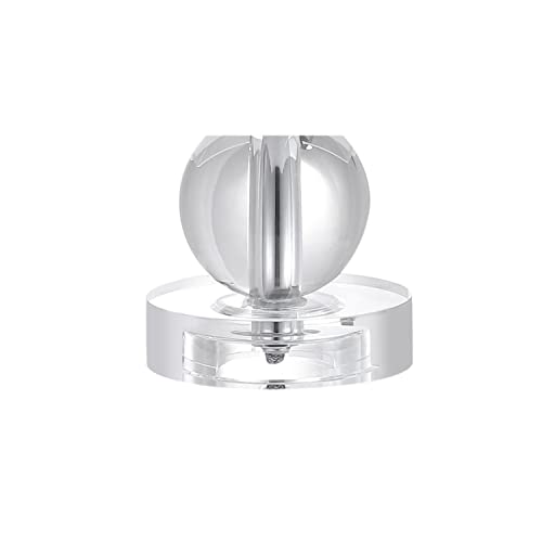 Lámpara de Mesa de Cristal Clar JONATHAN Y 17.5 pulgadas miniatura 6