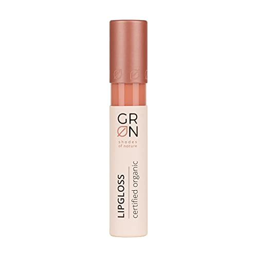 Grn shades of nature 30828 cosmética orgánica brillo labial tulipán rosado - brillo de color para labios seductores - buena durabilidad, sin adherencia - sin talco - 7 ml Cover