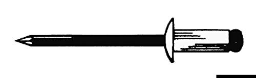 Rivet INOX 4,8 x 20mm Osculati tête ronde fixation accastillage bateau