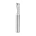 Amana Tool 51404 SC Spiral 'O' Flute, Plastic Cutting 1/4 D x 3/4 CH x 1/4 SHK x 2 Inch Long Up-Cut CNC Router Bit with Mirror Finish