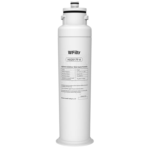 Image of HX2017FR-A Water Filter Compatible with Hisense HRF266N6CSE1, HRF266N6CSE, HRF209N6CSE, HRF254N6TSE, HRF254N6DSE (1 Pack)