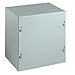 Wiegmann SC181810GNK SC-Series NEMA 1 Screw Cover, Wall Mount Pull Box No Knockouts, Galvanized Steel, 18" x 18" x 10"