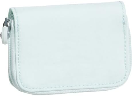 Kipling Womens Women's Tops Wallet, Compact, Practical, Nylon Travel Card Holder Small Wallet, Willow Green, 3 L x 4 H 1 D US