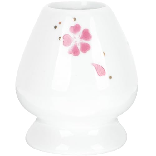 Soporte de Cerámica Blanco para Batidor Matcha contra Moho y Daños 2
