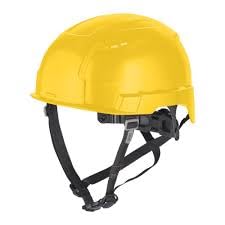 Milwaukee Bolt 200 - Casco de Escalada Industrial, Color Amarillo