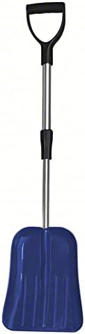 Garage Tools Westward Snow Shovel 9 1/2-Inch Blade Wd, Aluminum, 18-1/2-Inch to 27-InchHandle Lg, D-Grip