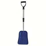 Garage Tools Westward Snow Shovel 9 1/2-Inch Blade Wd, Aluminum, 18-1/2-Inch to 27-InchHandle Lg, D-