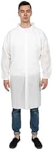 Unisex Poly Viscose Lab Coat For Men And Women| Full Sleeves Apron | White | Pack Of 5