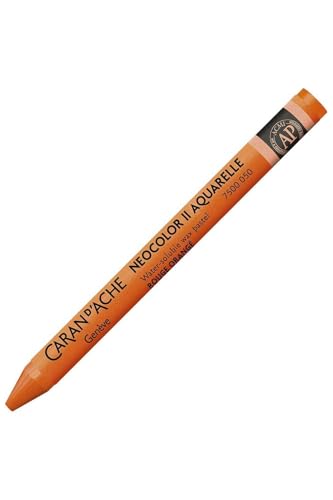 Caran Dache NEOCOLOR II: Künstler Aquarell Buntstifte: FEUERROT