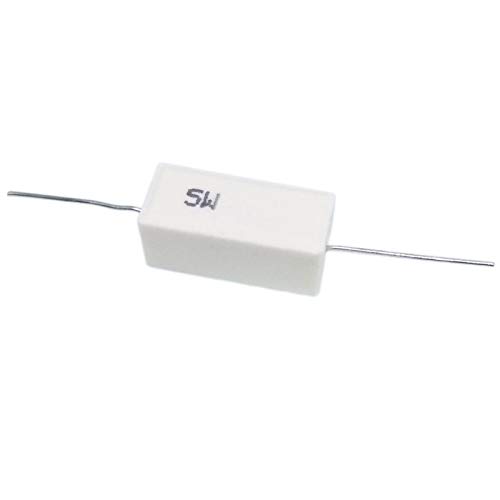 10pcs 2 ohm 2RΩJ 5 watt Axial Ceramic Cement Power Resistor 5W
