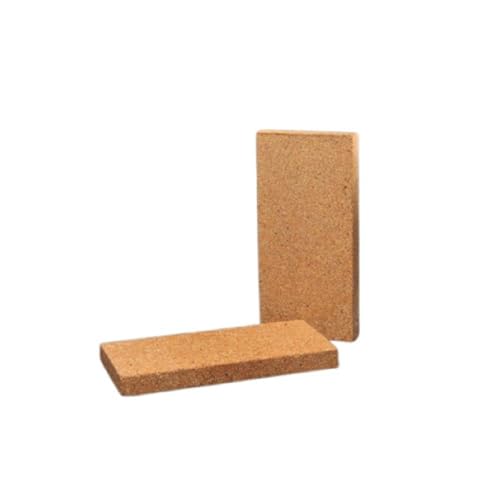 Piumer Ladrillo Refractario de Cerámica, 11x4x22 cm, para Chimeneas y Barbacoas, Lote de 6