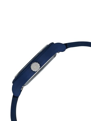 Image of Fastrack Tees Zine with Blue Dial Blue Silicon Strap Watch for Unisex - 38037PP25W