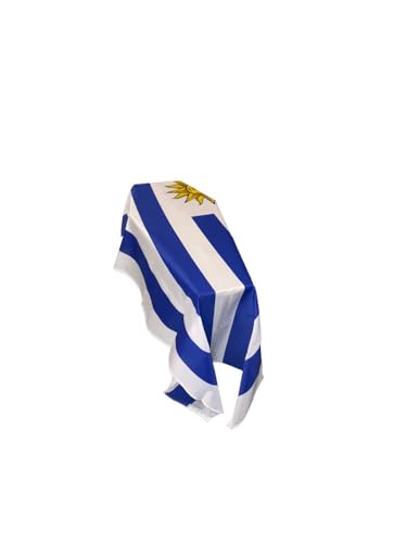 Bandera de Uruguay con diseño de ataúd soluciona la decoración en sepelios y homenajes patrióticos