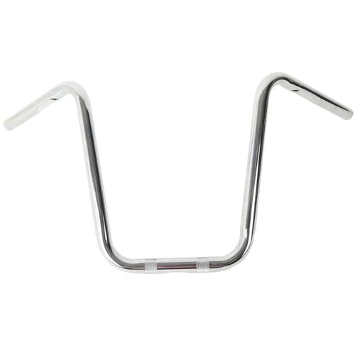 Guidon Ape Hanger 14" chrome pour moto Harley Sportster XL883 XL1200