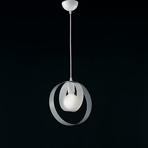 Lustre avec cercles moderne pour illuminer une chambre ou un salon shabby chic
