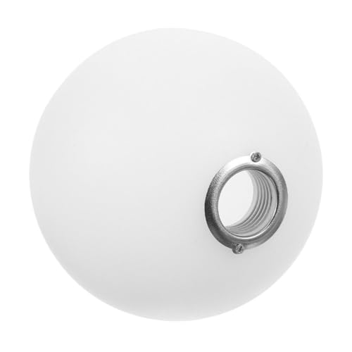 DIYEAH Lámpara de Esfera Acrílica con Pantalla Esmerilada Cubierta Blanca Resistente Golpes Diseño Moderno para Sala y Hotel Iluminación Cómoda y Fácil Reemplazo