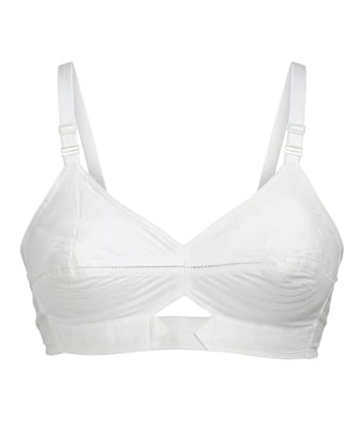 Image of Brida Kavya Xtra Soft Cotton Round Stitch Bra for Women | Full Coverage | Non-Padded | Wireless | Double Layer Support | Heavy Bust | Combo Pack | Colours May Vary
