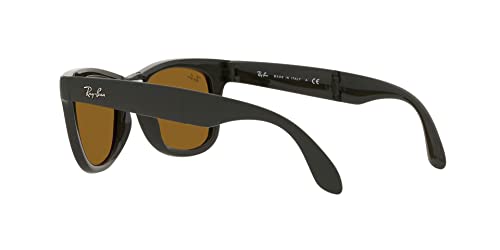 Image of Ray-Ban RB4105 Folding Wayfarer Square Sunglasses
