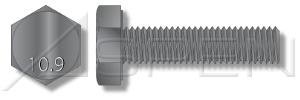 50 pcs Metric DIN 933 M12X20 Hex Head Cap Screw with Full Thread Class 10 Steel Zinc Plated