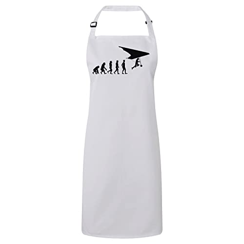 Tablier cuisine blanc Evolution deltaplane sport athlète de qualité supérieure
