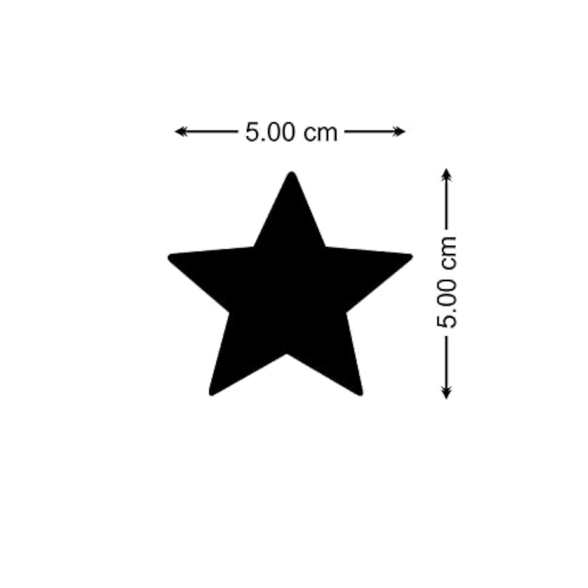 Star Mirror Stickers for Wall, Acrylic Stickers