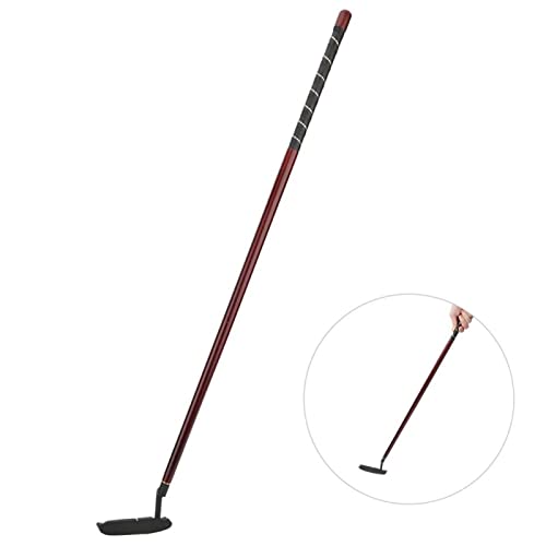 Golf Putter,Rosewood Golf Putter Right Hand Push Rod,Three Section Putter, Golf Putter Insert Golf Clubs,Portable Golf Clubs,For Outdoor Practicing #TOP20