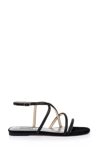 Badgley Mischka Women's Ivie Flat Sandal3