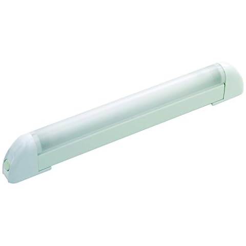 StarLicht 563418565 Gestell Leuchtstoffröhre Softlux ECO 1 x 8 W Kunststoff weiß Cover