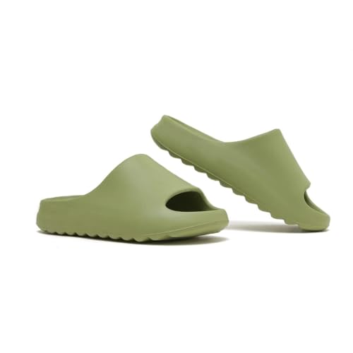 youermei Cloud Slides for Women and Men, Platform Slides Slippers, Non-Slip Quick Drying Soft Lightweight Shower Shoes, Thick Sole Open Toe Slides Sandals for Indoor & Outdoor