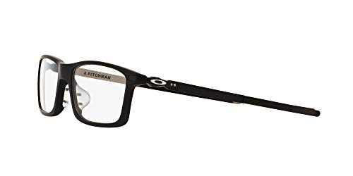 Image of Oakley mens Ox8096 Pitchman Asian Fit Rectangular Prescription Eyewear Frames