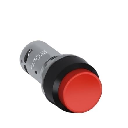 Bouton-Poussoir Compact CP4-10R-11 commutateur rouge 22mm 1NO 1NC 62000102