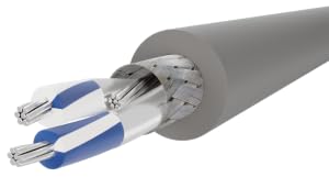 24/1PR 7XTC OAS/BRD LOCAP CM/AWM 2919 Chrome Gray - Electronic Wire 50ft (Belden 9841 Equivalent)